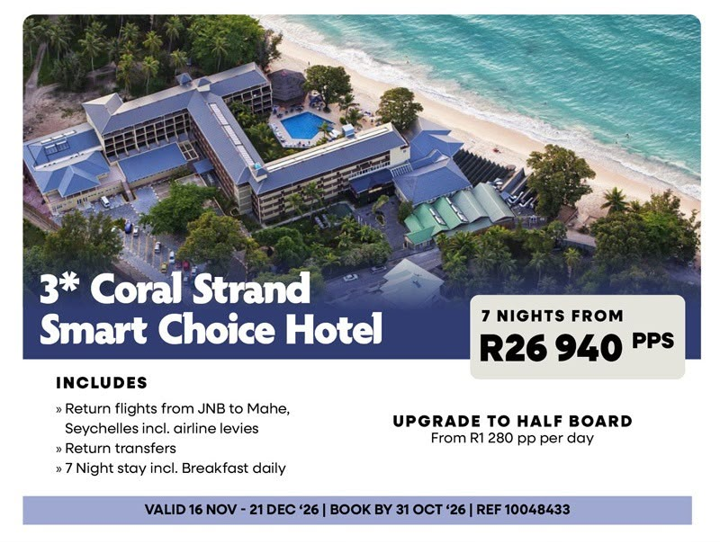 Seychelles — 3★ Coral Strand Smart Choice Hotel