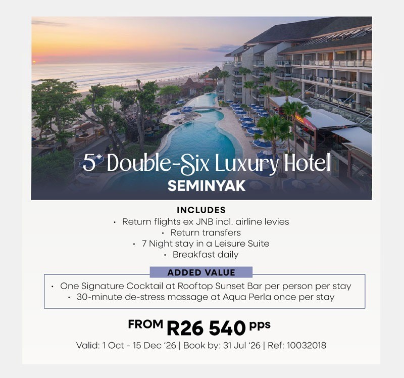 Bali — Seminyak — 5★ Double-Six Luxury Hotel