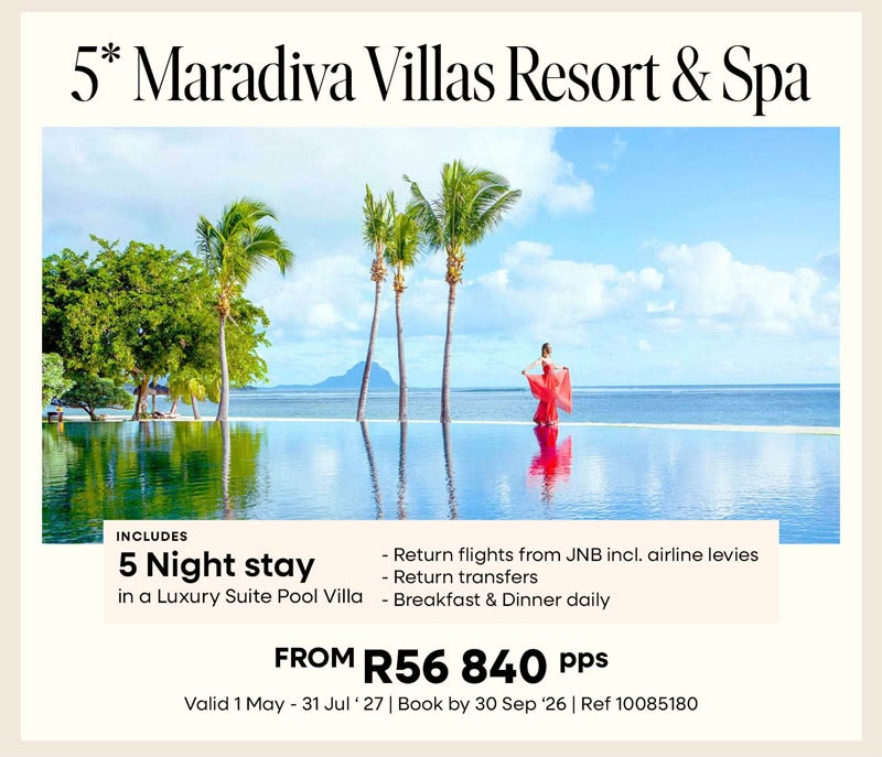 Mauritius — 5★ Maradiva Villas Resort & Spa