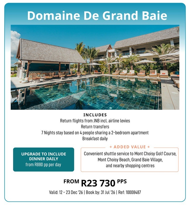 Mauritius — December Holiday — Domaine De Grand Baie