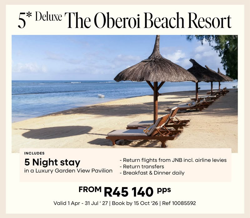 Mauritius — 5★ Deluxe The Oberoi Beach Resort
